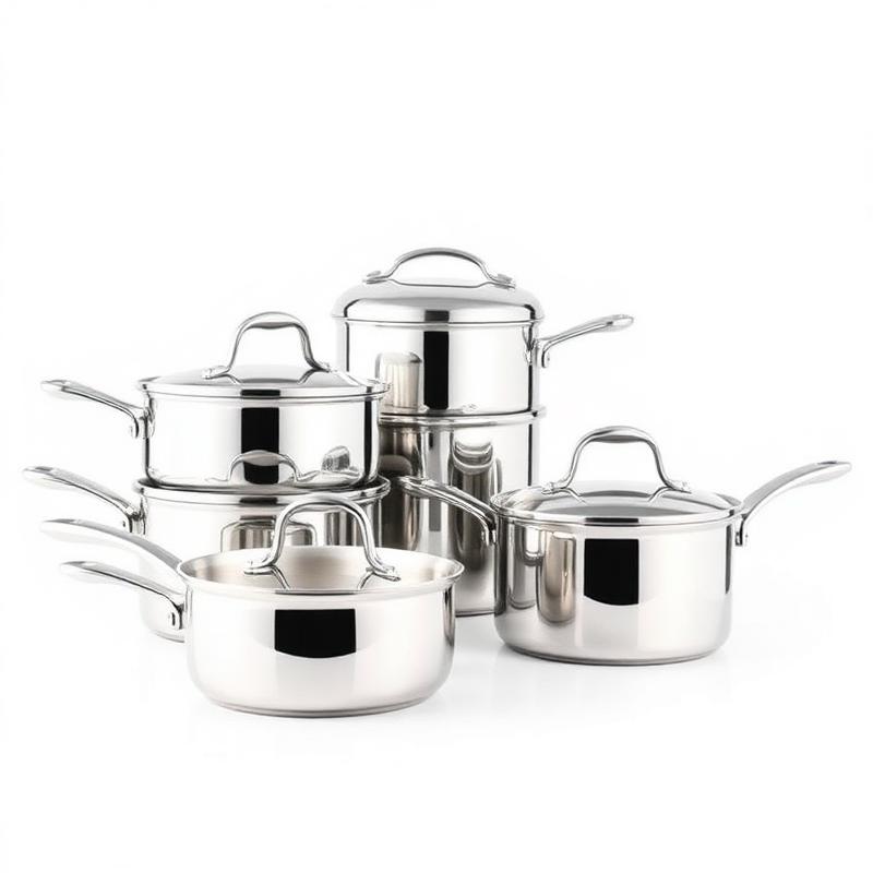 Stainless Steel Kitchen Set